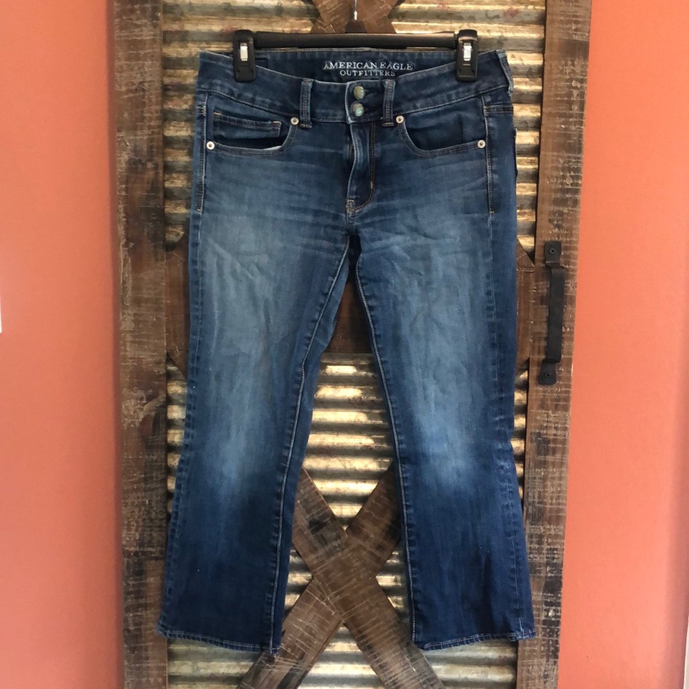 AE Denim Capris